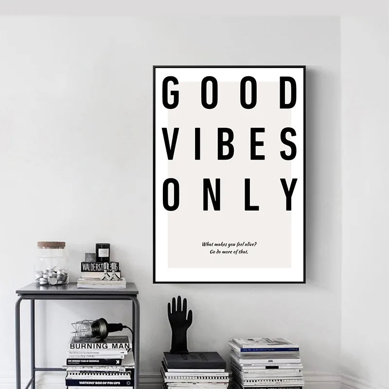 Affiche Good Vibes Only