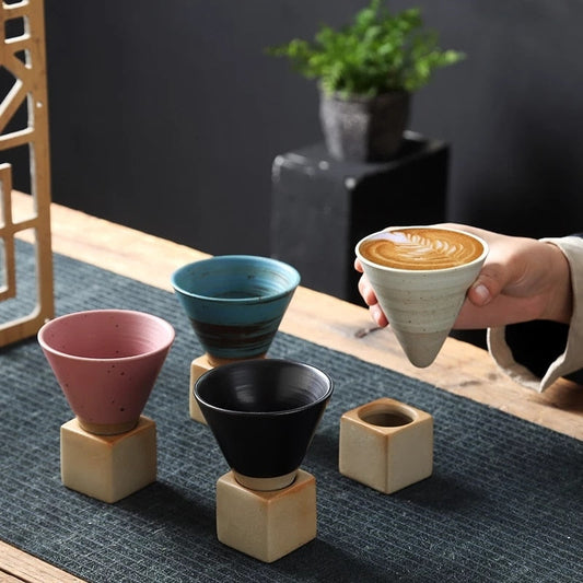 Tasse en céramique style japonais